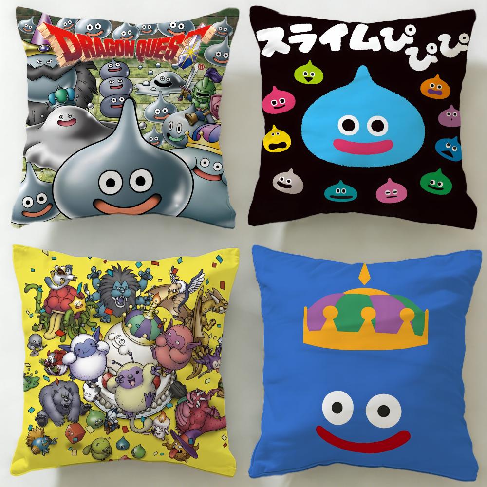 Office Quest - ปลอกหมอนลายเกมยอดนิยม Dragon Quest Rocket Slime นุ่มสบาย