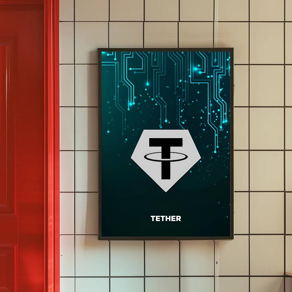 โปสเตอร์ลายวงจรเทคโนโลยี สัญลั - Office Tech Decor บทวิจารณ์และราคา