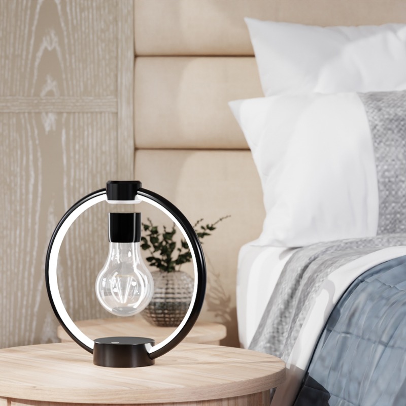 โคมไฟตั้งโต๊ะหลอดไฟ LED ลอยได้ - Office Tech Decor บทวิจารณ์และราคา