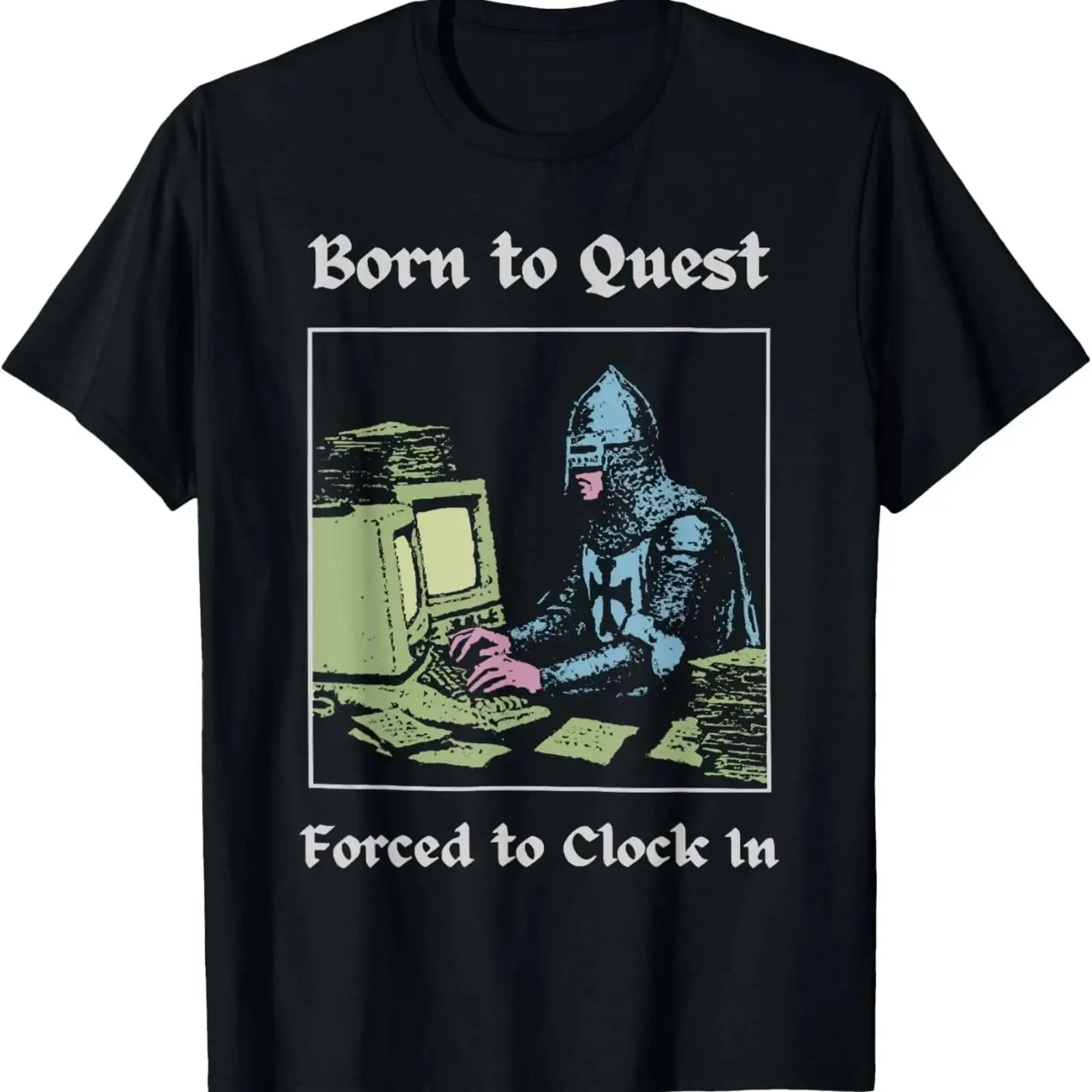 เสื้อยืดลาย Born to Quest Forc - Office Quest บทวิจารณ์และราคา