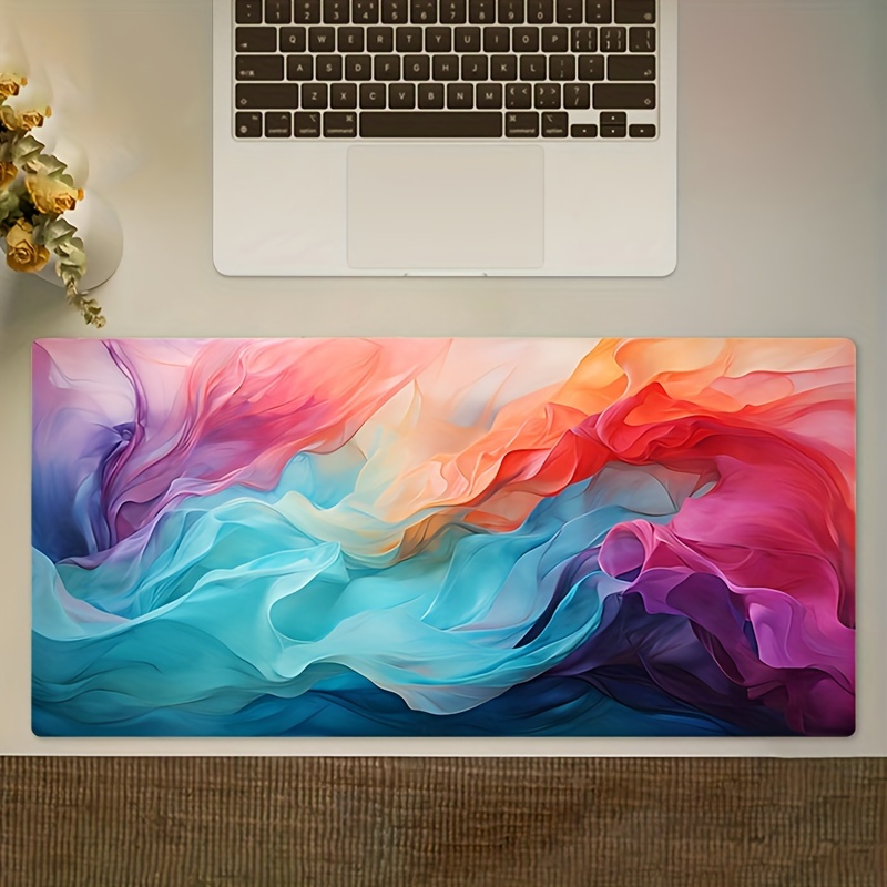แผ่นรองเมาส์สีสันสดใสขนาดใหญ่  - Office Tech Decor บทวิจารณ์และราคา
