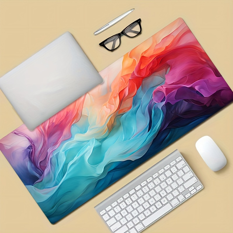 แผ่นรองเมาส์สีสันสดใสขนาดใหญ่  - Office Tech Decor บทวิจารณ์และราคา
