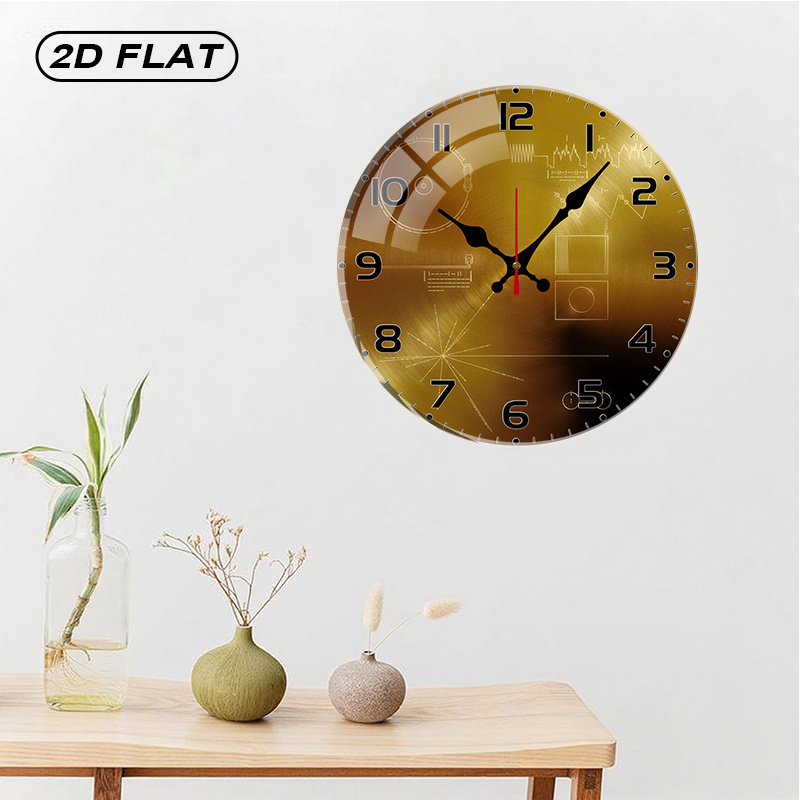 นาฬิกาแขวนอะคริลิคทรงกลมแบบเงี - Office Tech Decor บทวิจารณ์และราคา