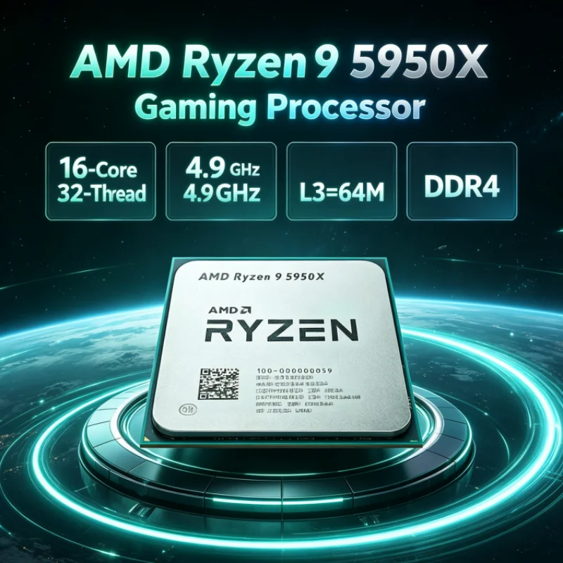 AMD Ryzen 9 5950X ซีพียูสำหรับ - Amd Cpu Ryzen 9 บทวิจารณ์และราคา
