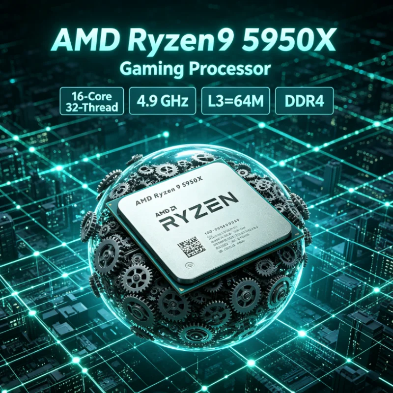 AMD Ryzen 9 5950X ซีพียูสำหรับ - Amd Cpu Ryzen 9 บทวิจารณ์และราคา