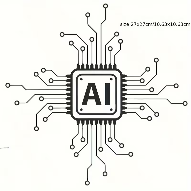 สติ๊กเกอร์ติดผนังไวนิลลายวงจรเ - Office Tech Decor บทวิจารณ์และราคา