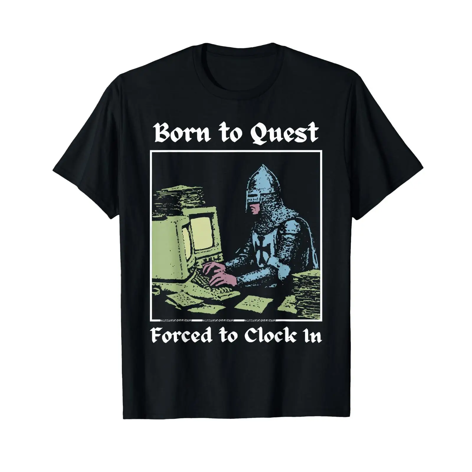 เสื้อยืดลายศิลปะแฟนตาซีออฟฟิศส - Office Quest บทวิจารณ์และราคา